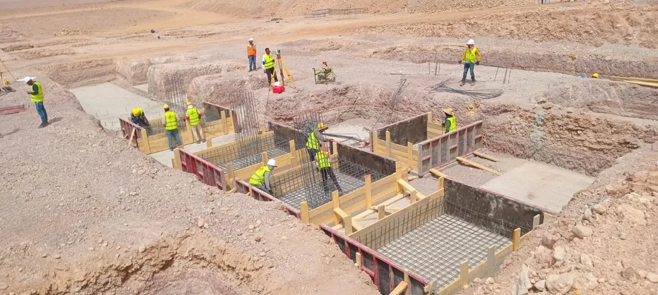 Centre commercial Atacadão — Ouarzazate — chantier HTTC